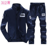 Nuevo Conjunto De Algodón De Fleece Para Hombre Marcas De Moda Chaqueta Con Capucha Y Pantalones Deportivos Grueso Y Cálido Para Invierno Traje De Exterior - details 16