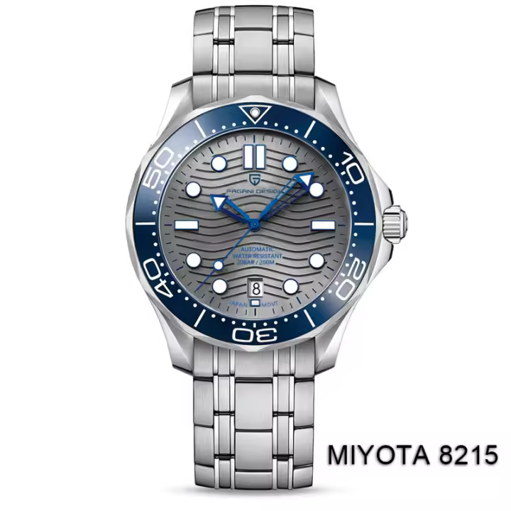 Reloj Mecánico Para Hombre PAGANI DESIGN PD1685 2025 Resistente Al Agua 20Bar Acero Inoxidable Cristal De Zafiro Calendario Completo Estilo Casual - 1