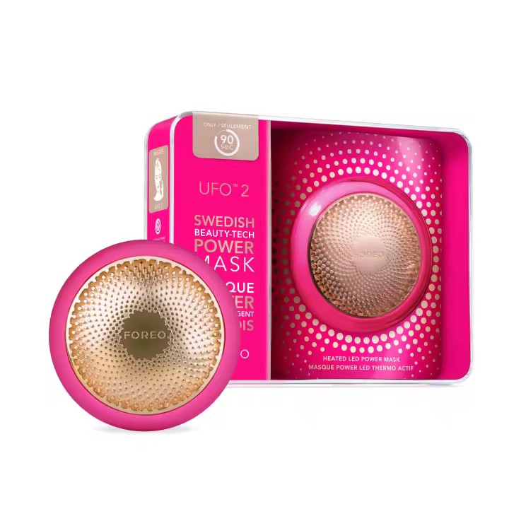 FOREO UFO 2 Tratamiento de máscara led facial, espectro completo luz led, terapia de luz led, mascarilla led facial, crioterapia, masajeador facial, aumenta absorción del cuidado facial - 1