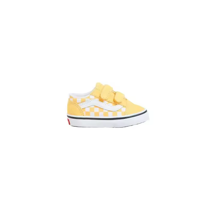 Zapatilla Niño/a Vans Old Skool Cuadros Amarilla - 1