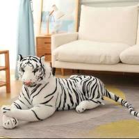 Muñeco De Peluche Realista De Leopardo Y León Juguete De Pantera Suave Para Bebés Regalo De Cumpleaños Para Niños - details 8