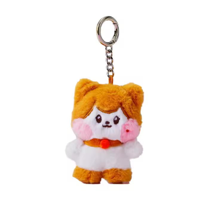 Llavero De Peluche Kpop IVE 8CM Wonyoun Gaeul Yujin Liz Rei Leeseo Anime Muñeca Colgante Para Bag Gifts Para Fans - 1