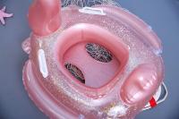 Anillo De Natación Con Sombrilla Para Bebé Flamingo De Rooxin Asiento Flotante Para Piscina Y Playa Estilo De Verano - details 6