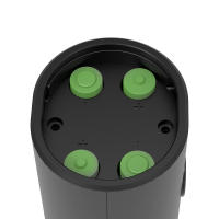 Juego De Molinillos De Sal Y Pimienta Eléctricos Automáticos Recargables Con Gravedad Molinillo De Especias Ajustable Para La Cocina Herramientas De Metal Ecológicas - details 2