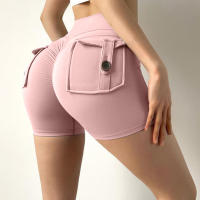 Shorts Deportivos Para Mujer Con Bolsillos High Waist Tights Leggings Fitness Ciclismo Push up Scrunch Ropa De Gimnasio - details 18