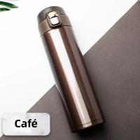 Termo De Acero Inoxidable 500ML Con Cubierta Saltarina Para Café Té Leche Botella Térmica Portátil De Gran Capacidad Con Aislamiento Térmico De 12-24 Horas - details 4