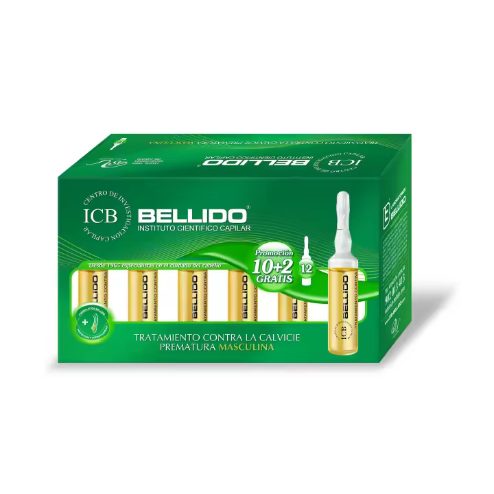Tratamiento Calvicie Prematura FORMULA HOMBRE ICB Bellido - 1