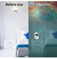 Proyector De Noche Astronáutico Con Pared De Estrellas LED Con Altavoz Bluetooth Para Habitación De Niños Fiesta En Casa - details 16