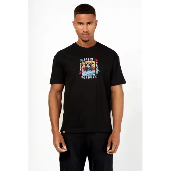 LOUIS VENDOME PARIS CAMISETA HOMBRE MODELO: LV-63 Black. - 1