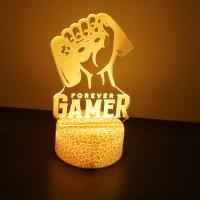 Lámpara De Noche 3D LED Para Habitación De Juegos XBOX Iluminación De Escritorio Decoración Para Gamers Regalos Para Niños Forma De Logo De Mesa - details 2