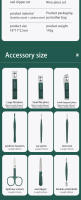 Juego De Tijeras Para Uñas 9 Piezas Acero Inoxidable Herramientas De Manicura Exfoliación Personal Cuidado Belleza Completo - details 9
