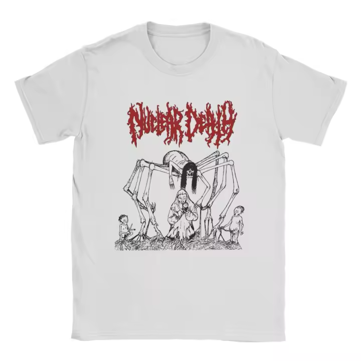 Camiseta De Hombre Nuclear Muerte Boda De Insecto Moda Casual Manga Corta Algodón O-Neck Camiseta Regalo Idea Ropa Transpirable Ligera Secado Rápido Protección Solar Elástica Sostenible Arrugas Libre - 1