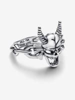 Pandora - Stranger Things - Anillo del Club del Fuego Infernal - Plata de Legislación - details 0