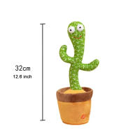 Juguete Musical Y Educativo De Cactus Inteligente Para Niños Que Danza Graba Y Habla Interactivo Para El Aprendizaje Divertido - details 4