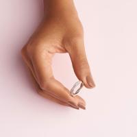 Pandora - Anillo Pandora Plata Rose Circon atado, Viene con embalaje de Caja de Giunte original. - details 3