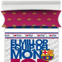 Juego de Sábanas F.C. Barcelona Manterol mod. 219 cama 105 - details 1