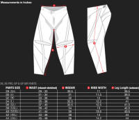 Willbros Pantalones MX BMX Enduro 180 Para Motocross Bicicleta De Tierra ATV MTB Montaña Descenso De Montaña Competición De Carreras Offroad Unisex - details 0