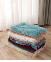Manta De Peluche Para Mascotas Cama De Perro Doble Capa Calor Para Pequeños Medianos Y Grandes Canes Y Gatos Almohadilla De Sofá Colchón Matrícula Para Dormir - details 0