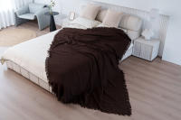 NEW & Almeritex 2000 Colcha Multiusos Sofa, Manta Foulard, Plaid para Cama, Cubresofa Cubrecama Marron - details 3