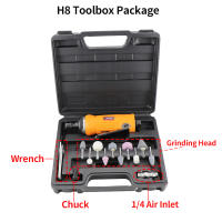 HIFESON Herramienta De Grindaje Pneumático 1/4" Molino De Grindaje Para Engrazado Y Pulido Con Uso Comercial En Fábricas - details 7