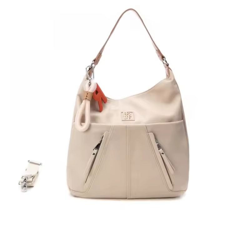 Bolsos sport de mujer REFRESH 183256 BEIG BOLSO DOS CREMALLERAS BEIG 35221 25V - 1
