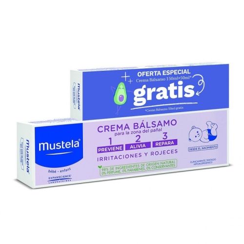 Mustela Crema Bálsamo 1-2-3 150ml + 50 ml