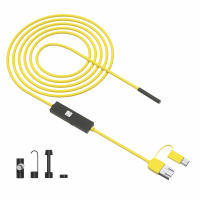 Cámara De Endoscopio Android Con 6 LED Ajustables IP67 Impermeable 1m 2m 5m Micro Cámara De Inspección Video Tubo Serpiente Borescope - details 23