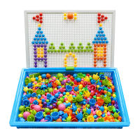 Juego Educativo 3D De Set De Uñas En Forma De Hongos 296 Piezas Juguete Inteligente Para Niños Montessori Color Cognición Regalos - details 2