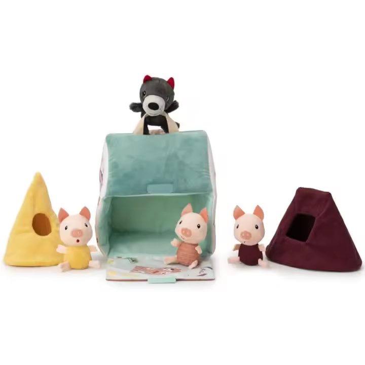 La casa del Lobo y los Tres Cerditos - Lilliputiens 83490 LI83490 Lilliputiens - 1