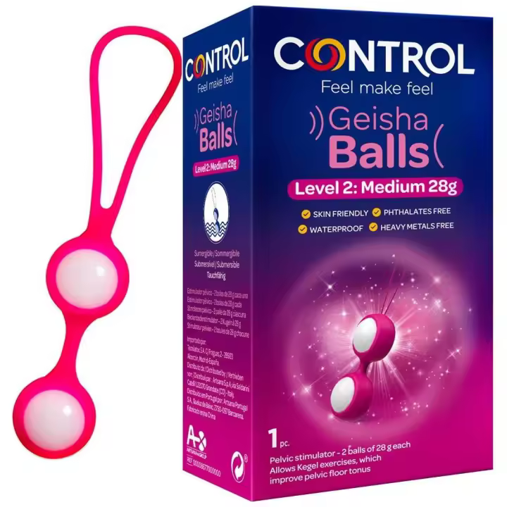 Control Geisha Balls Estimulador Femenino Nivel Ii 28G - 1