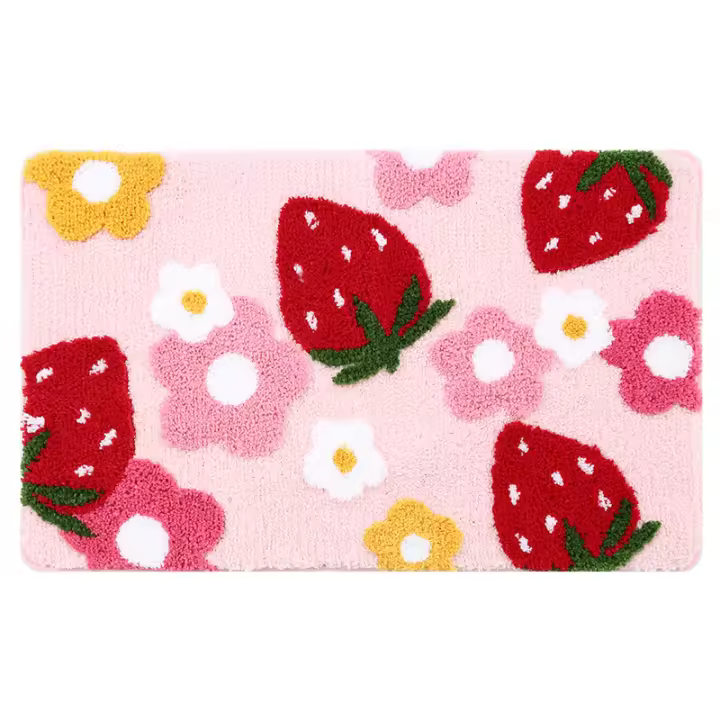 Bonitas alfabrilas abrorentes de dibujos animados para baño, alfabrilla para Puerta de entrada, alfabrilla para Puerta de dormitorio, alfabrilla antideslizante para Baño - 1
