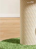 Juguete Para Gatos Durable De Madera Sólida Con Ropa De Sisal Patas De Mushroom Divertido Juego De Afilado De Uñas Y Protección De Muebles Para Gatos Pequeños Y Gatitos - details 4