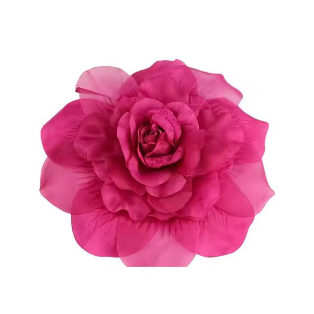 MAXIFLOR DE TELA Y ORGANZA 26CM - 1
