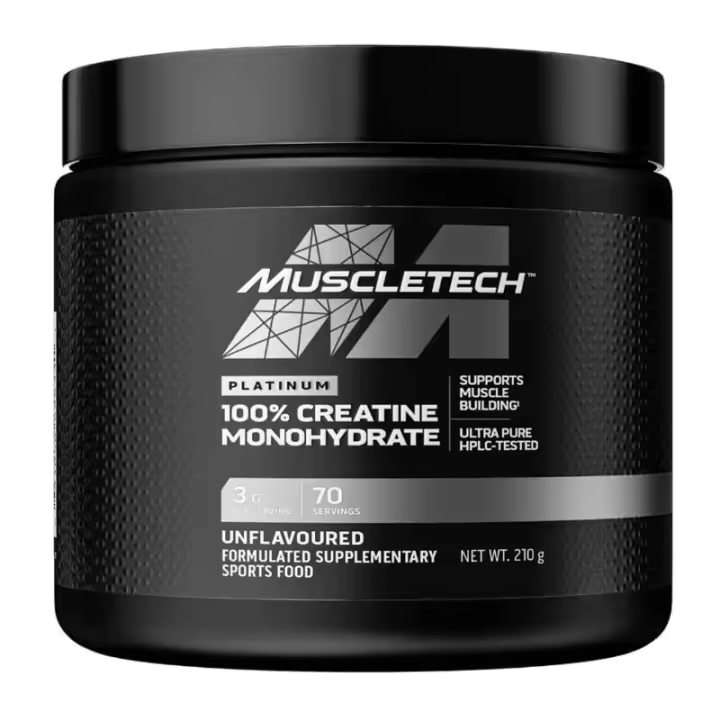 Muscletech Platinum 100% Creatine Sin Sabor 200 Gr - 1