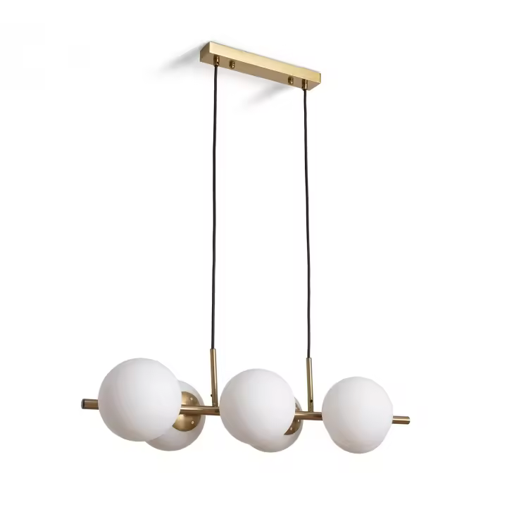 Ledkia Lámpara Colgante Metal 6 Focos ILUZZIA - Diseño Único y Elegante - 1