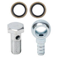 Kit De Adaptadores De Cabeza De Bola Para Cooler De Aceite M12x1.25mm 2 Piezas/set Conector De Moto 6mm Refit De Fittings Plug - details 1