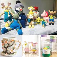5pcs Hilo De Algodón Leche Para Tejer Néctar De Yarn Herramientas De Artesanía De Crochet Suéter Gorro Muñecos Costura Originales De China - details 0