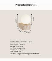 Lámpara De Pared LED Moderna Japonesa Retro Cálida Creativa Para Pasillo Dormitorio Estudio Luz De Noche Apto Para Apartamento Decoración - details 6