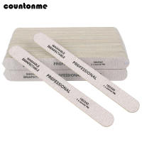 50Pcs Archos De Uñas 180/240 Lados Doble Fila De Madera Para Arte De Uñas Pulido De Uñas Herramienta De Manicura Para Gel UV - details 0