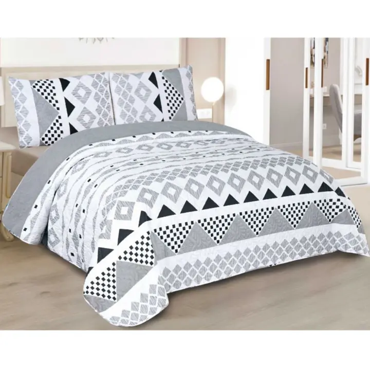 GREATOYAR Colcha para Primavera y Verano, Colcha Ligera Fina Entretiempo, Bicolor Reversible, Liso de Color + 1 o 2 Fundas de Cojin 45x70 cm - 1