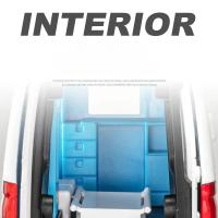 Modelo De Coche De Aluminio Mercedes Benz Para Niños Con Sonido Y Luz Vehículo De Servicio De La Ciudad Seguridad Del Pueblo Ambulancia Especial Regalo Para Niños Mayores De 14 Años - details 2
