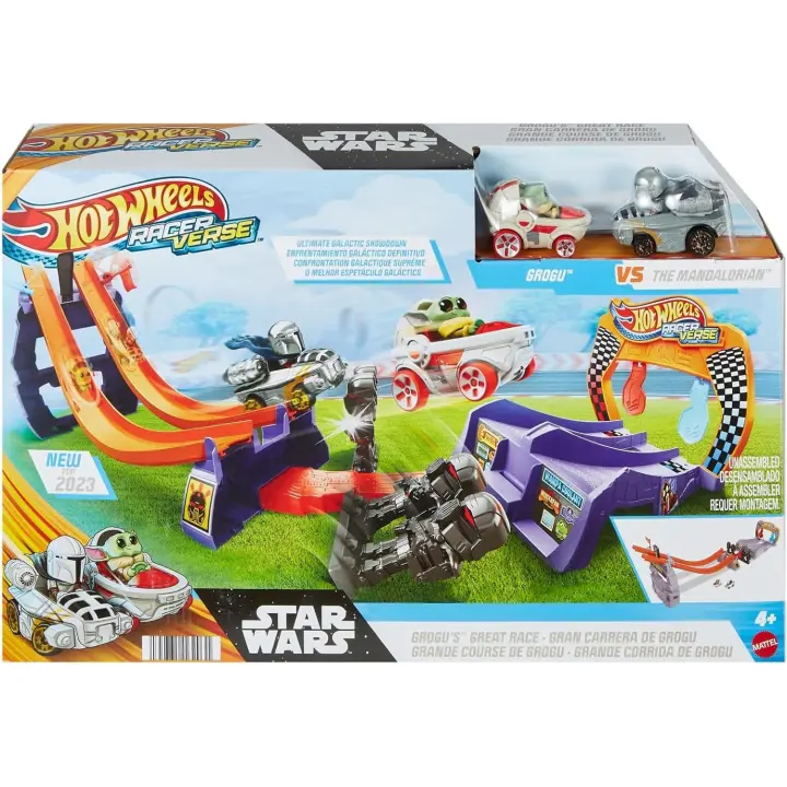 Hot Wheels Racerverse Star Wars Coche de Juguete con Personaje, +3 años (Mattel HPL32) - 1