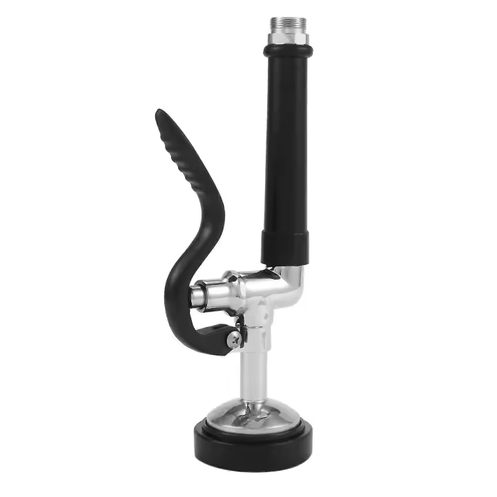 Pre enjuague pulverizador Comercial Grifo de La Cocina piezas acabado Chrome (Negro) - 1