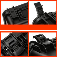 Caja De Seguridad Portátil Para Instrumentos Y Equipamiento De Camera Caja De Herramientas Impermeable Y Antigolpes Con Espuma - details 1