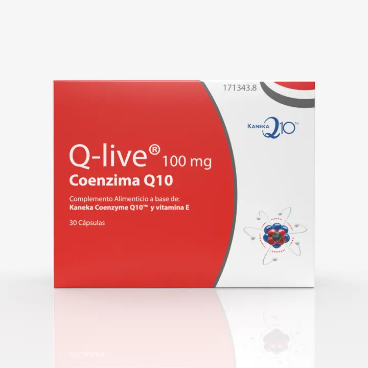 Q-LIVE 30 Cápsulas Margan Biotech. KANEKA COENZYME Q10™  VITAMINA E - 1