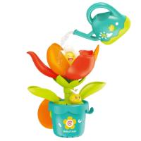 Juguete De Baño Divertido Para Bebés Juego De Agua Con Girasol Sprinkler De Ducha Para Bañera Material De Plástico Tamaño 20x19x12cm - details 7