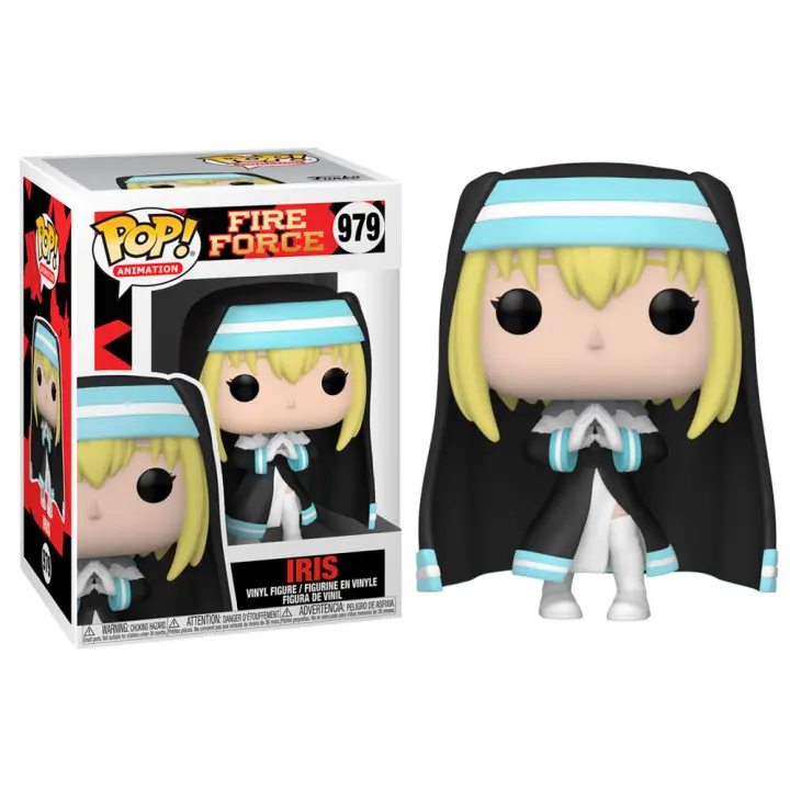 Figura Pop Fire Force Iris-Figura de Vinilo Coleccionable - Idea de Regalo- Mercancia Oficial - Juguetes para Niños y Adultos - Movies Fans - Muñeco para Coleccionistas y Exposición - 1