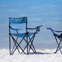 The Secret Home - Silla de Camping Plegable con Reposabrazos - Varios Colores - Resistente y Portátil - details 5