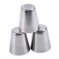 Juego De 4/6 Copas De Acero Inoxidable Para Camping Y Viajes Conjunto De Vajilla De Exterior Para Picnic Copas De Vino Y Cerveza Con Tapa - details 4