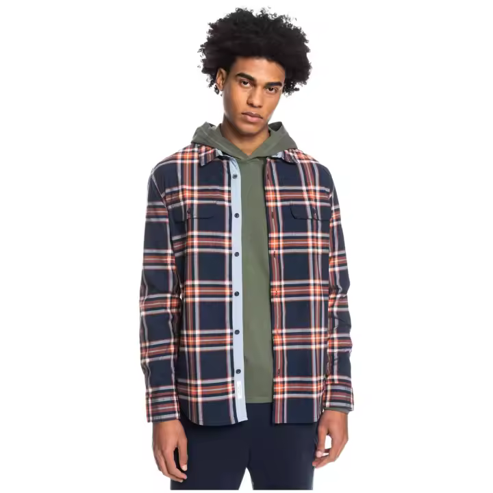 Camisetas marca Quiksilver modelo Eqywt04424-Byj1 para hombre en color marino - 1